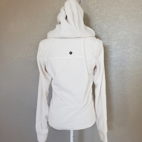 Prana Fleece Jacket size M. Creme color - Picture 2 of 7